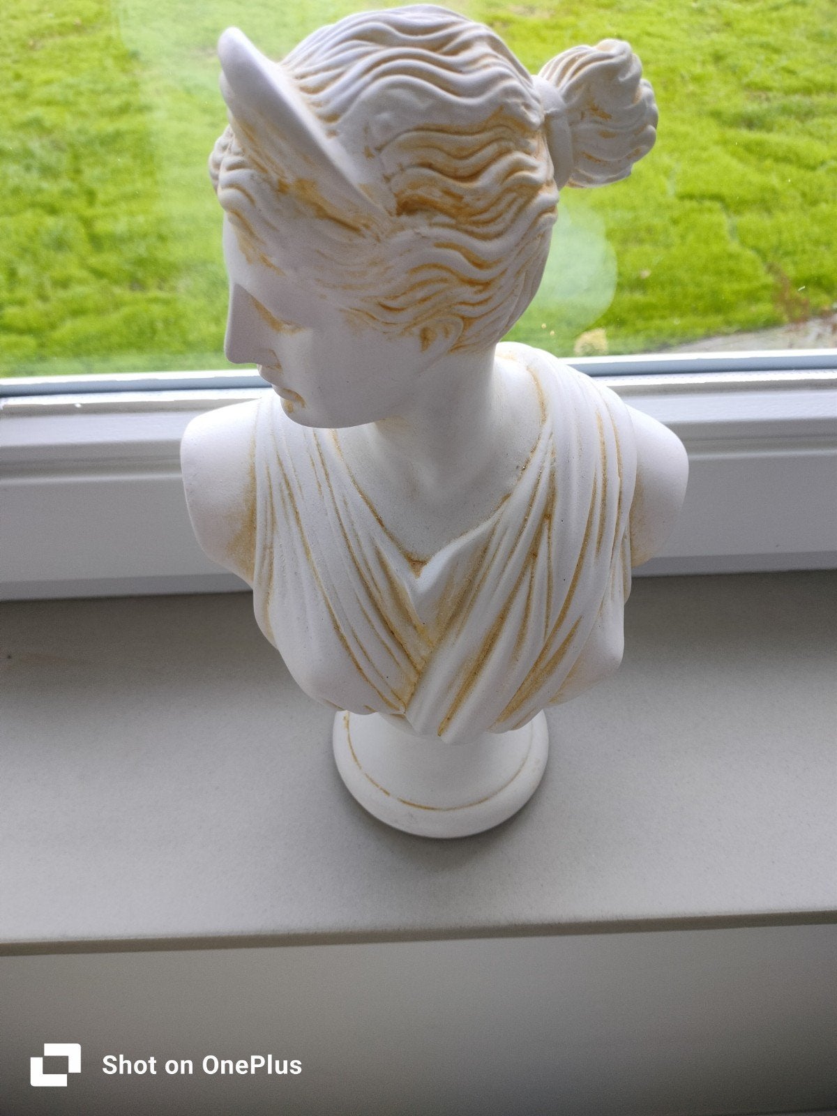 Buste Griekse Godin Artemis - Klassiek Beeld, Ophalen, Gips, Buste, 20 - 50 cm