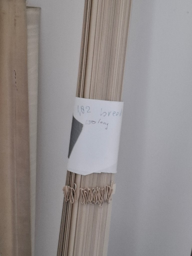 Mooie beige luxaflex 1.82 br x 1.50lang 75€, Ophalen, Gebruikt, Beige