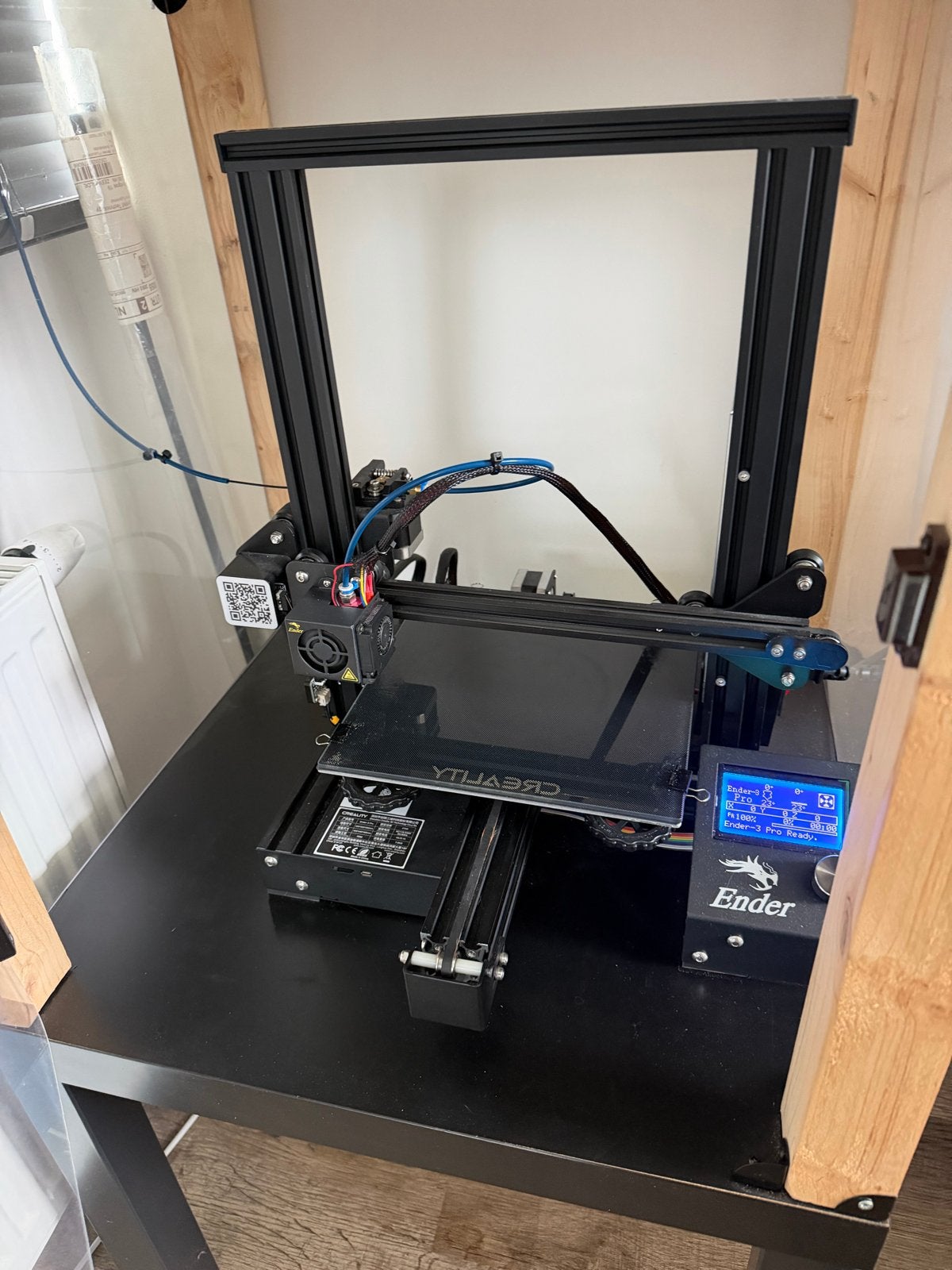 Ender 3 Pro met veel upgrades en behuizing, Ophalen, Gebruikt, Filament