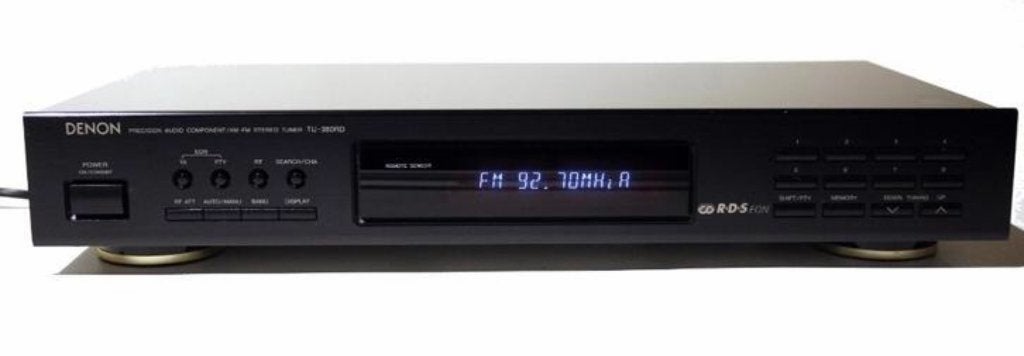 Denon – TU-380RD – RDS FM/AM stereo hi-fi tuner, Ophalen of Verzenden, Gebruikt