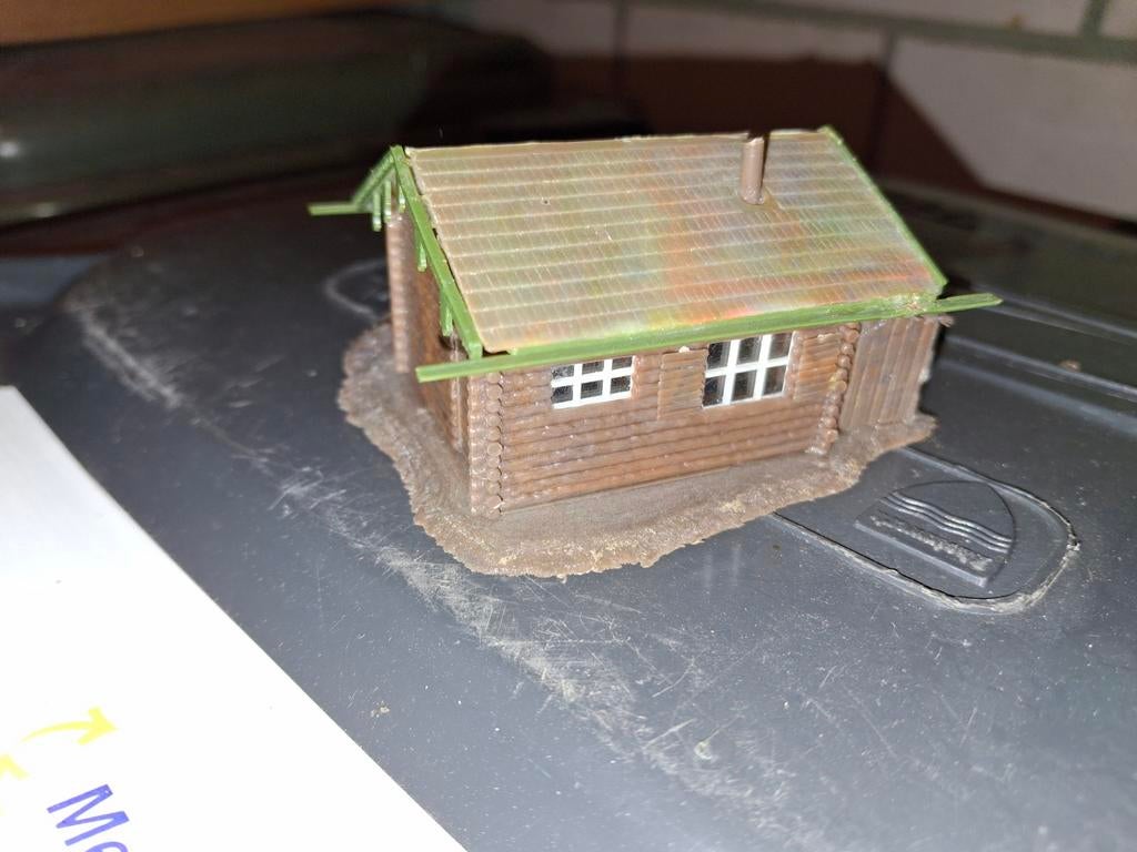 Huisjes gebouwen station fabriek modelspoor treinbaan, Hobby en Vrije tijd, Modeltreinen | H0, Overige merken, Gebruikt, Gelijkstroom of Wisselstroom