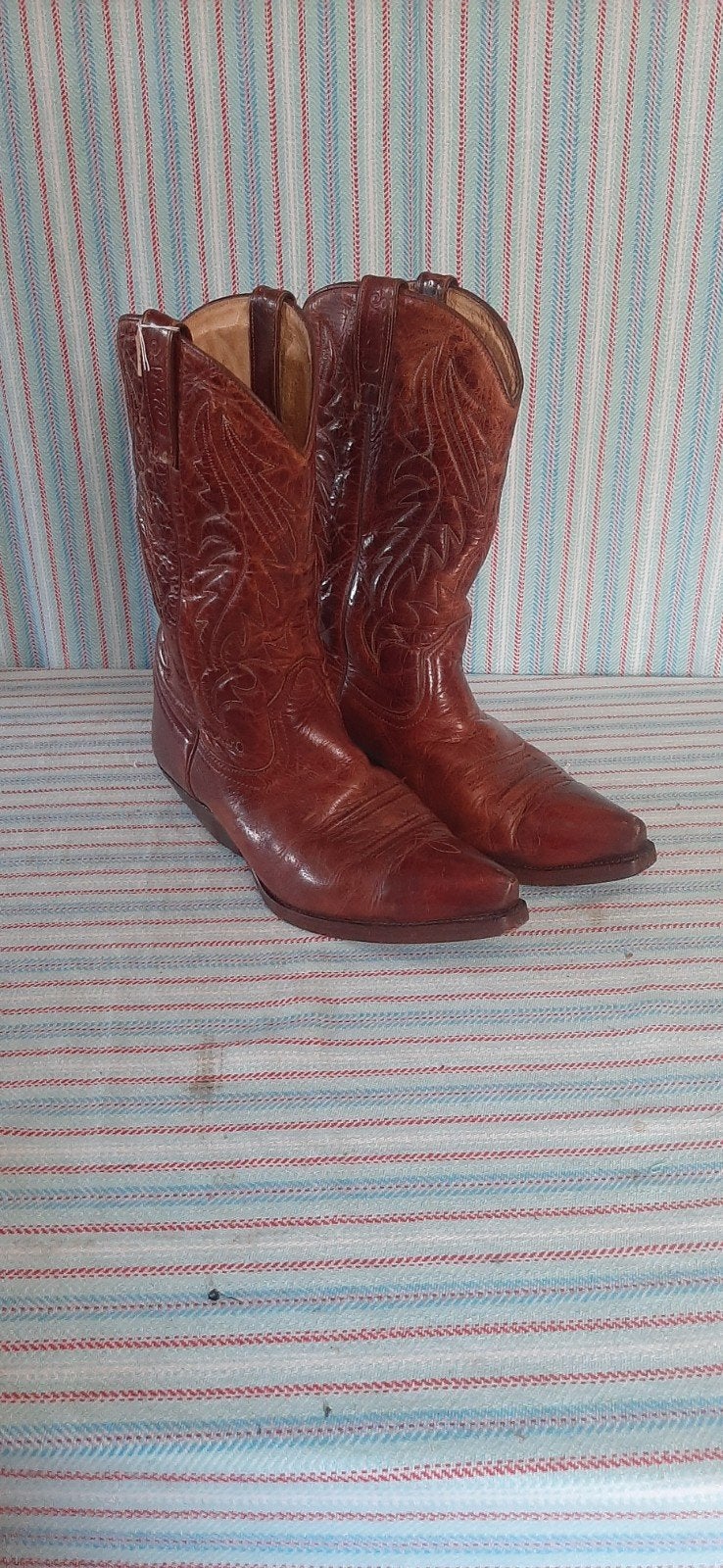 Mooie western laarzen by Sancho, Ophalen of Verzenden, Zo goed als nieuw, Bruin, Boots