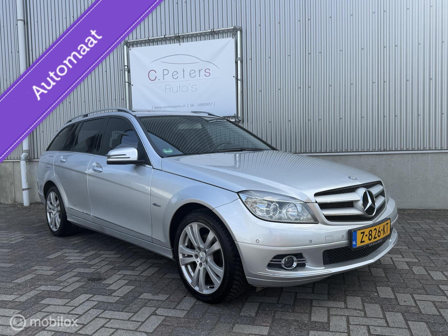 Mercedes C-klasse Estate 180 Avantgarde Automaat 2011 / Schu, Automaat, 1455 kg, Verwarmde buitenspiegels, 84 €/maand