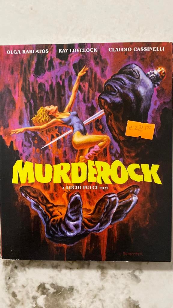 Murderock blu ray met slipcover, Ophalen of Verzenden, Zo goed als nieuw, Horror