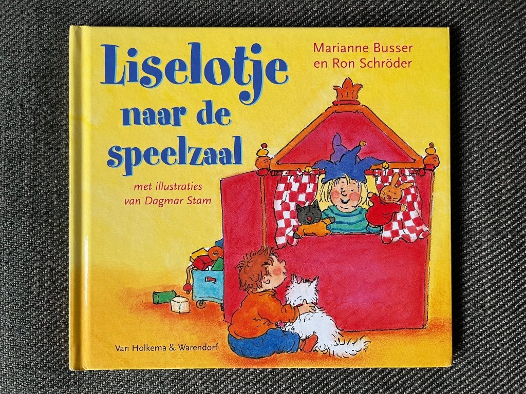 Marianne Busser - Liselotje naar de speelzaal. (Hardcover), Boeken, Kinderboeken | Kleuters, Marianne Busser en Ron Schröder, Fictie algemeen
