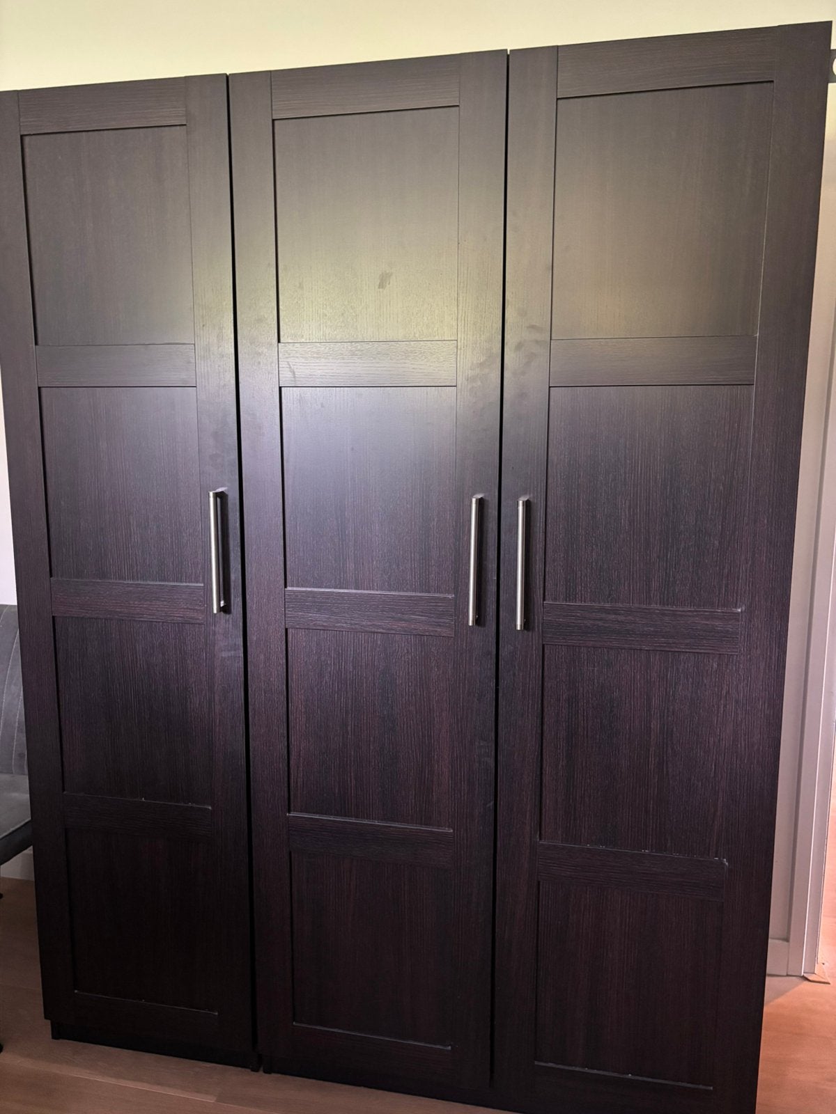 Pax kast zwartbruin, Huis en Inrichting, Kasten | Kledingkasten, Ophalen, Met deur(en), 200 cm of meer, 150 tot 200 cm