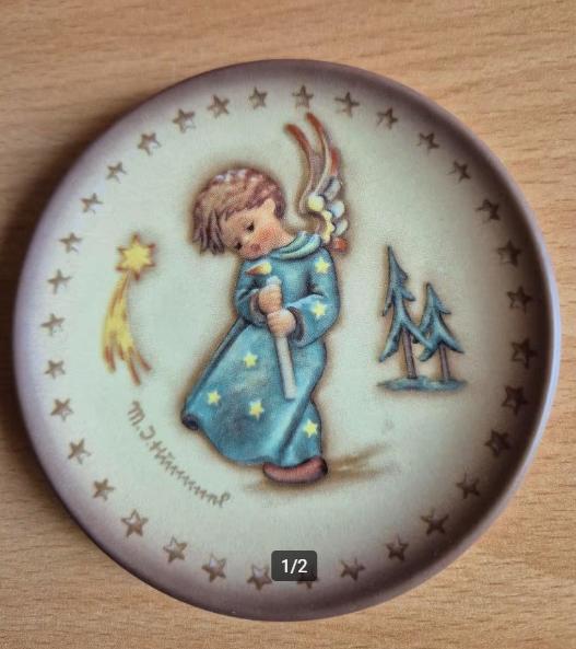 Bordje MJ Himmel - Goebel - 1971 Doorsnede 8½ cm, Verzenden, Nieuw, Dier