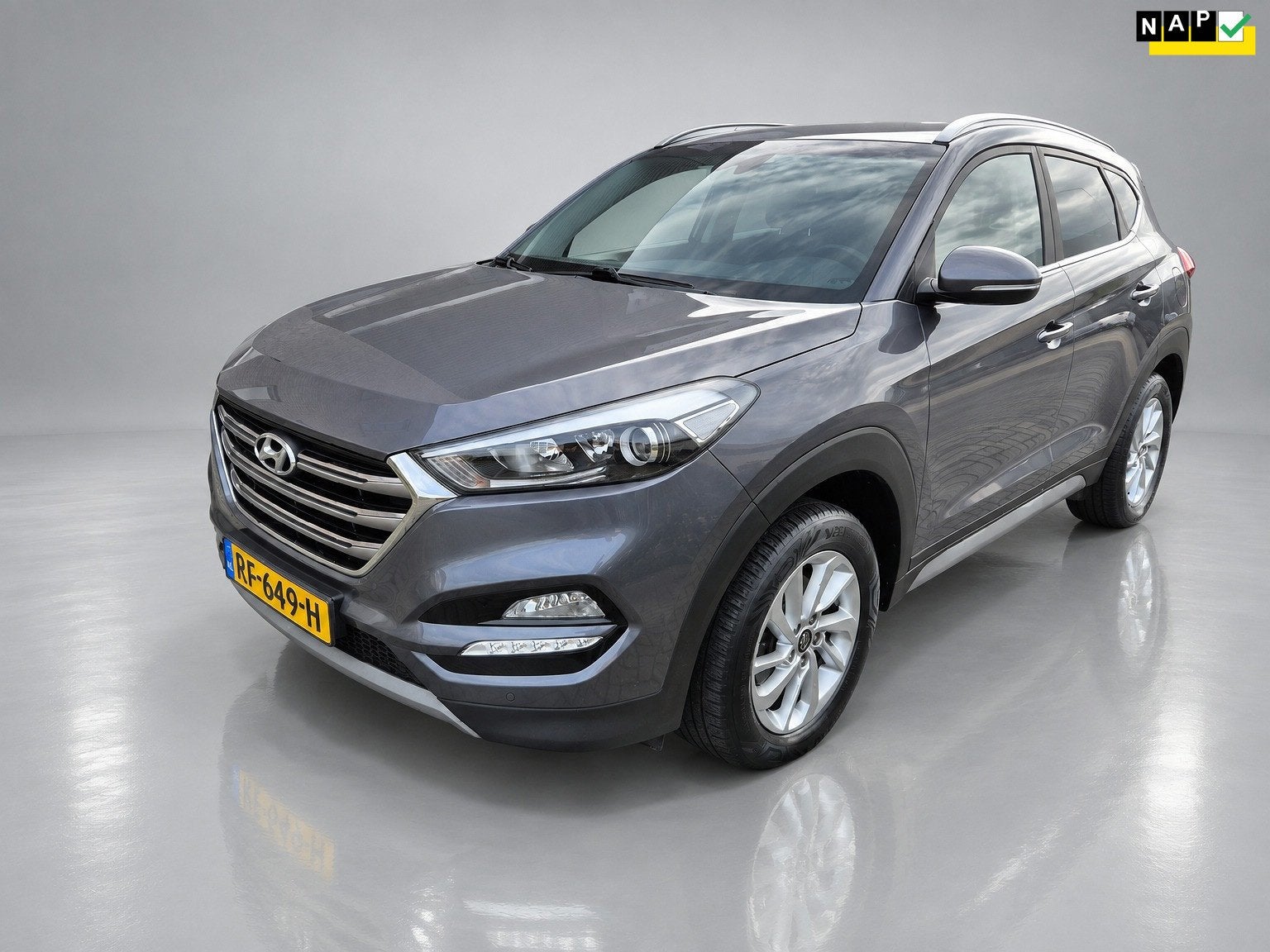 Hyundai Tucson 1.6 GDi Comfort, Auto's, Voorwielaandrijving, Dealer onderhouden, Stof, Gebruikt