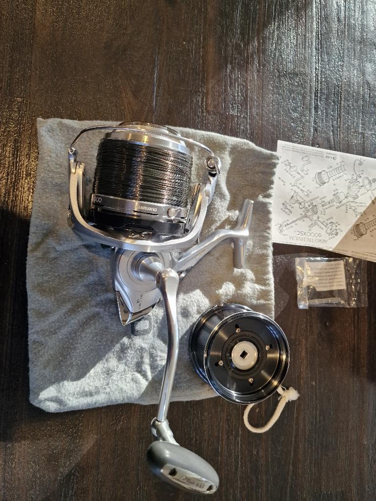 Shimano technium XSC 14000, 10000, 6000(magnesium), Watersport en Boten, Ophalen of Verzenden, Zo goed als nieuw, Molen