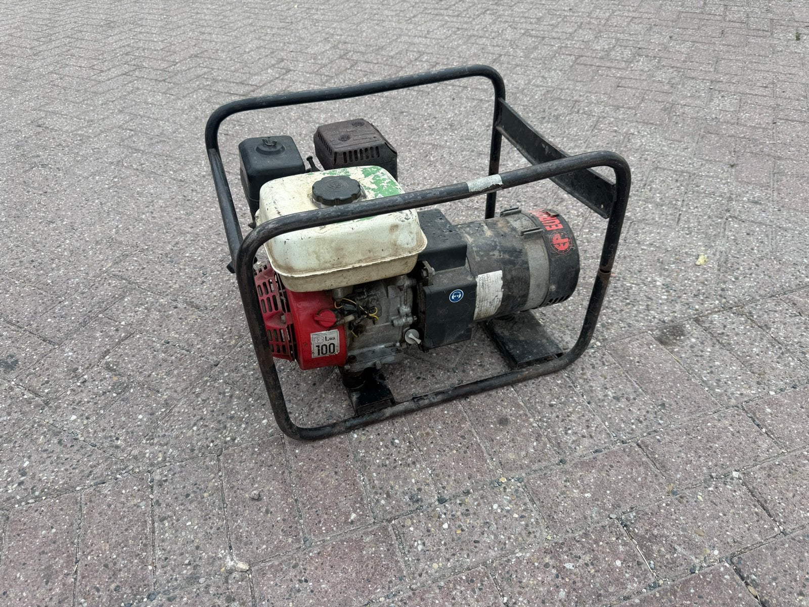 Agragraat 3.5kVA Generator te huur, Ophalen