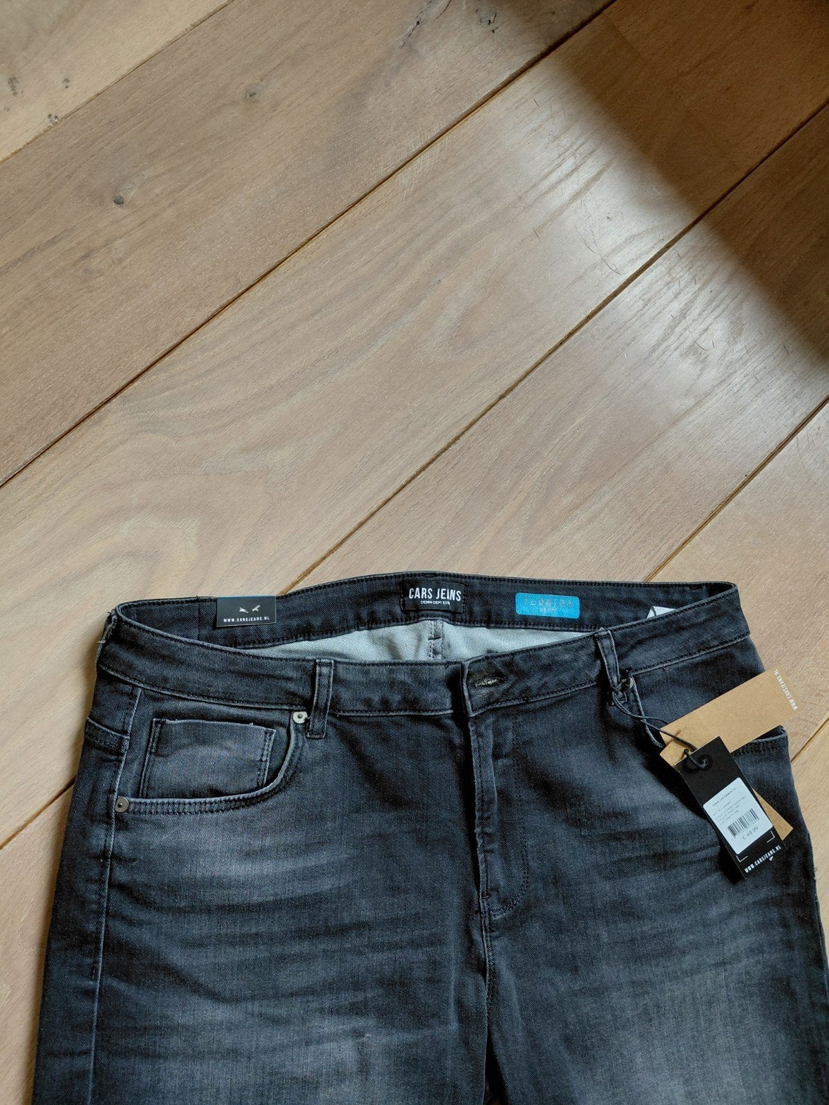 Nieuwe heren stretch spijker CARS jeans Bermuda mt XXL, Cars Jeans, W36 - W38 (confectie 52/54), Zwart, Nieuw