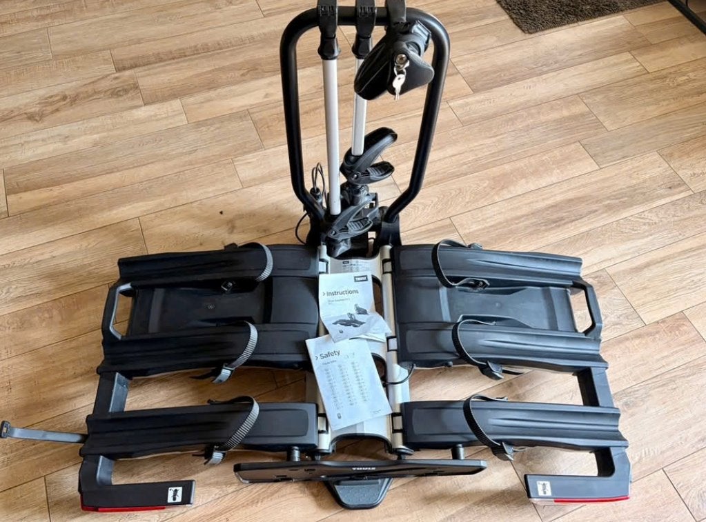 Thule EasyFold XT966 fix4bike fietsendrager, Ophalen of Verzenden, Zo goed als nieuw, Trekhaakdrager