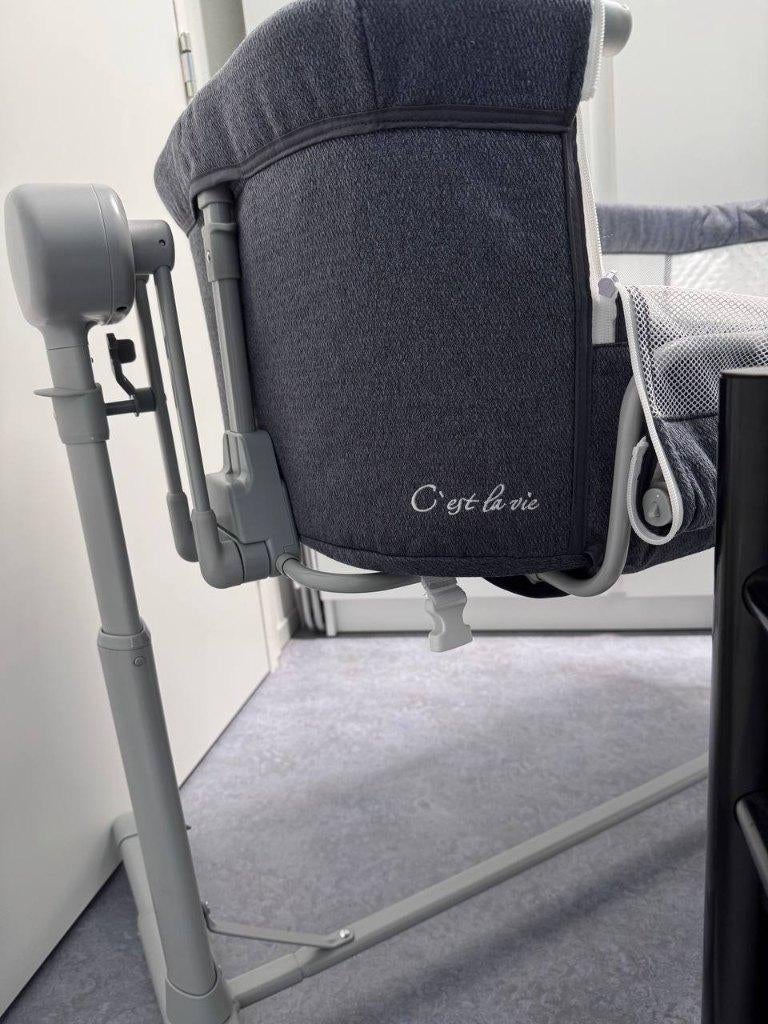 Wieg Cangaroo C’est La Vie co-sleeper, Ophalen, Zo goed als nieuw, Minder dan 140 cm, Matras