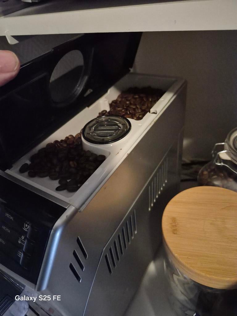 Koffiemachine, Ophalen, Gebruikt