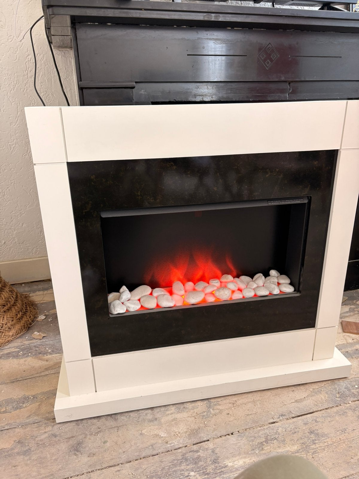 Elektrische haarden, Huis en Inrichting, Haarden, Ophalen, Gebruikt, Vrijstaande haard, Elektrische haard
