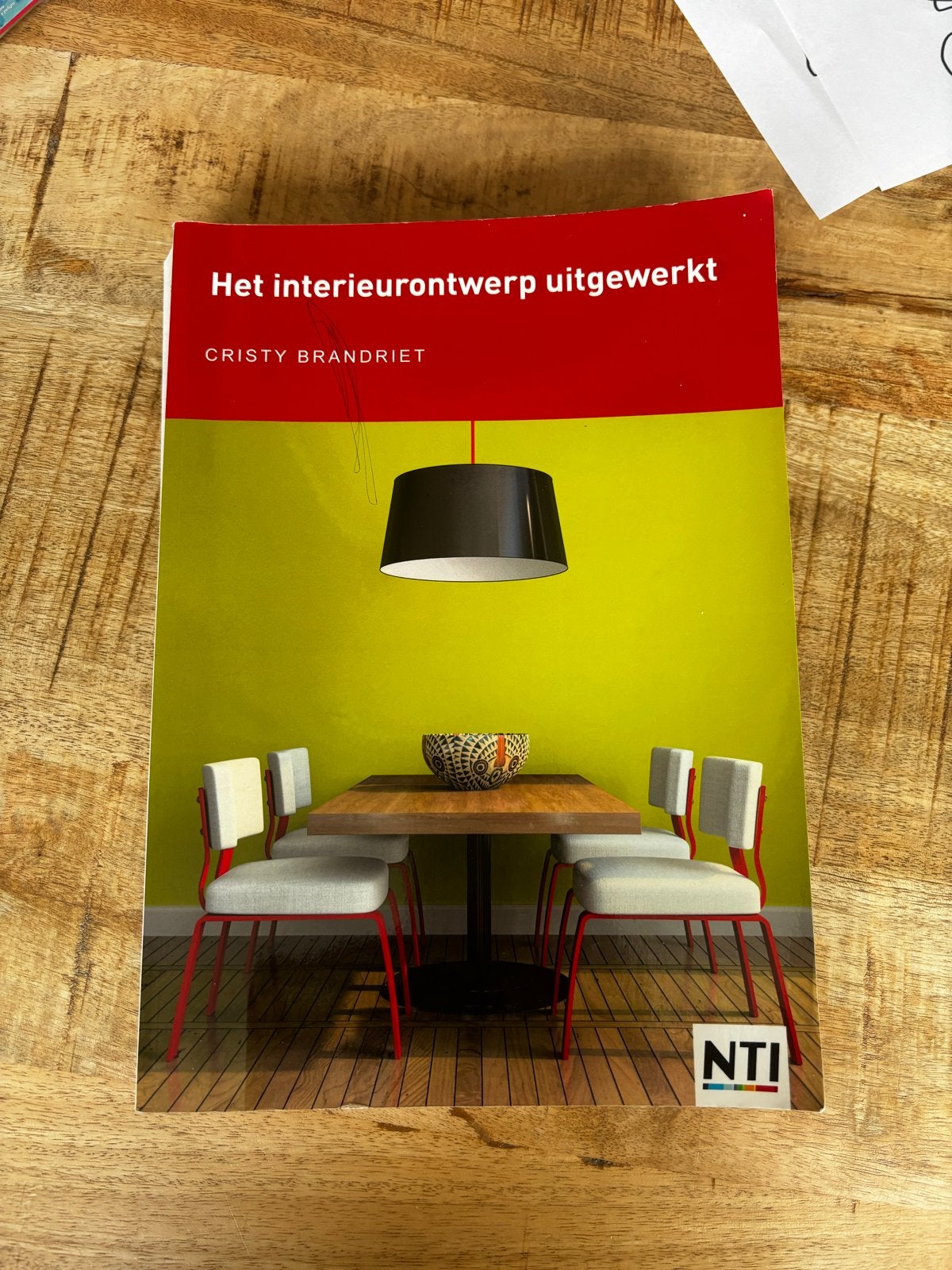 Boeken Interieurontwerp NTI - Set van 2, Ophalen of Verzenden, Gelezen