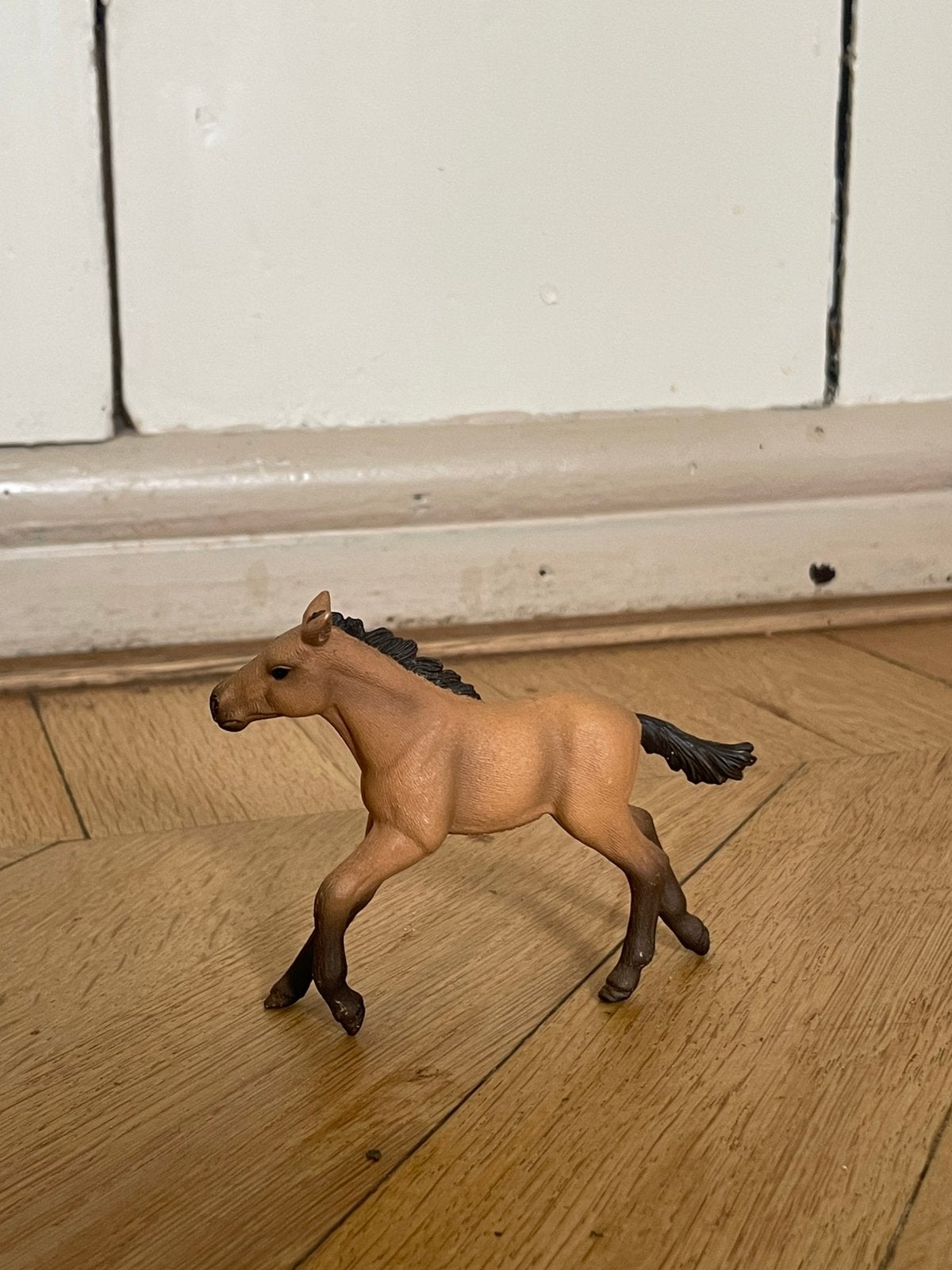 schleich valk veulen, Verzenden, Zo goed als nieuw