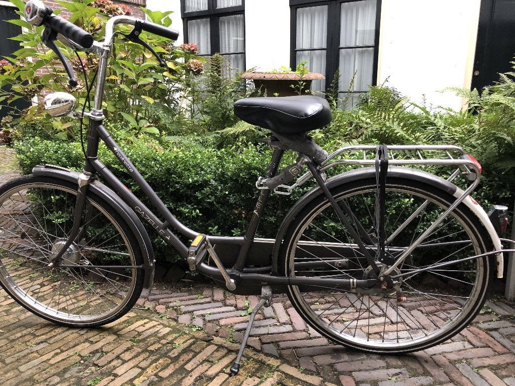 Meisjesfiets Gazelle Maxinette 24" incl. slot & snelbinders, Ophalen, Gebruikt, (Extra) lage instap, Minder dan 47 cm