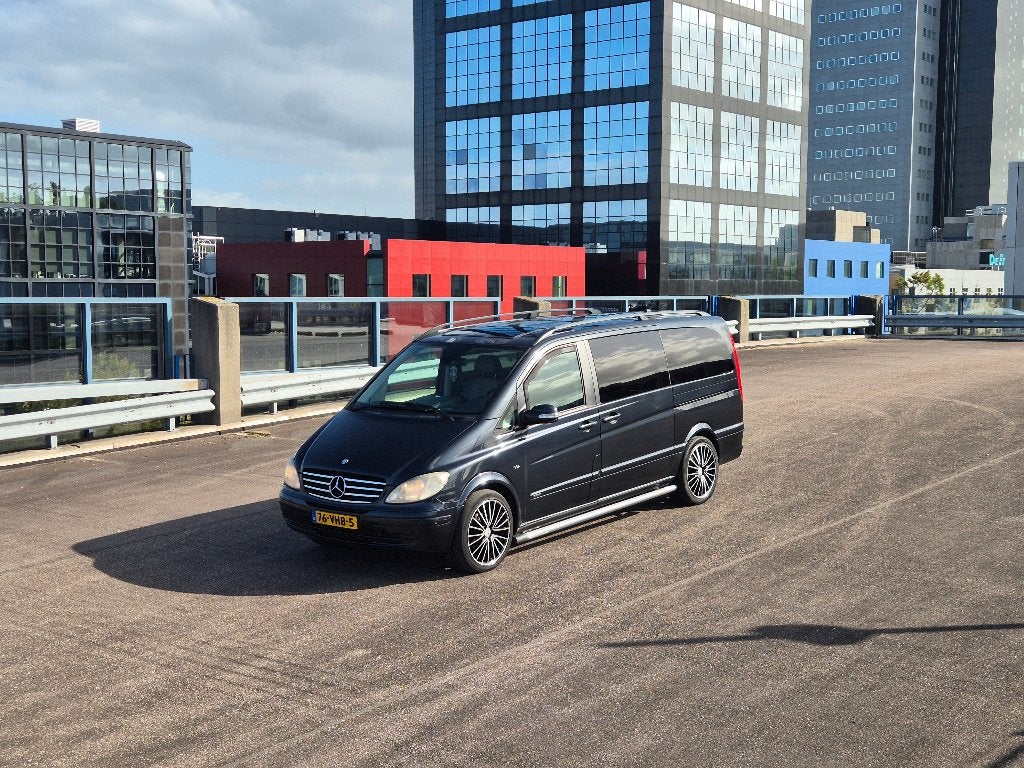 Mercedes-Benz Viano Ambiente 2007 Luxe bus, Auto's, Automaat, Dealer onderhouden, 2240 kg, Blauw