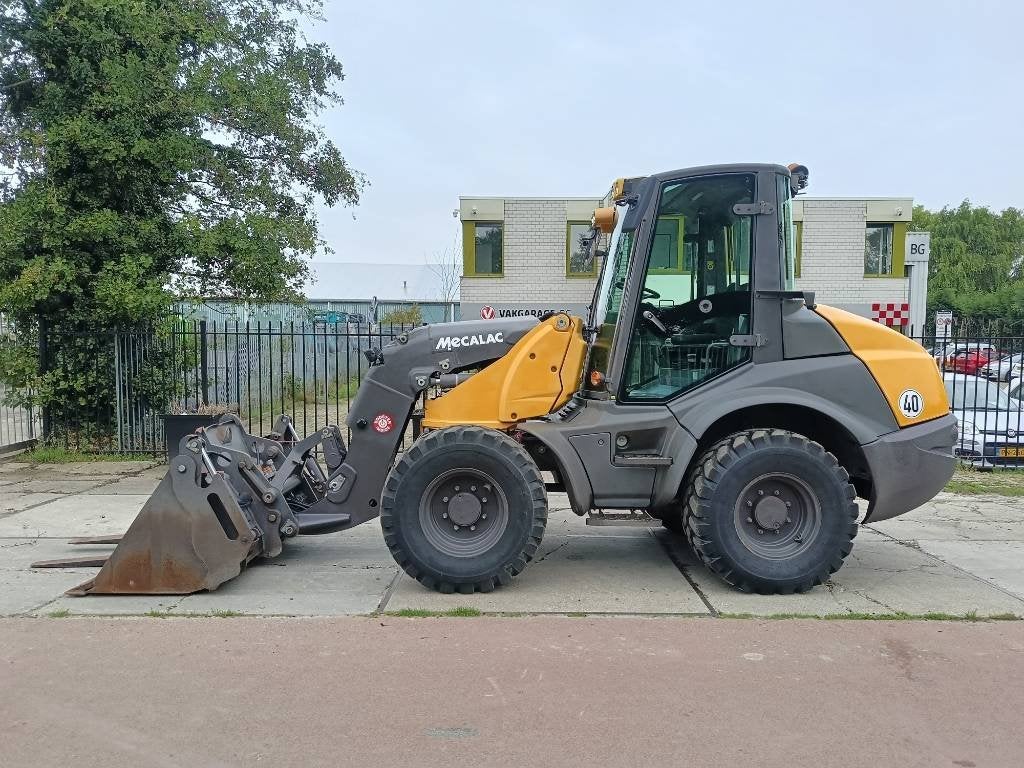 Mecalac AS 900 40km/h snelloper shovel wiellader loader, Wiellader of Shovel