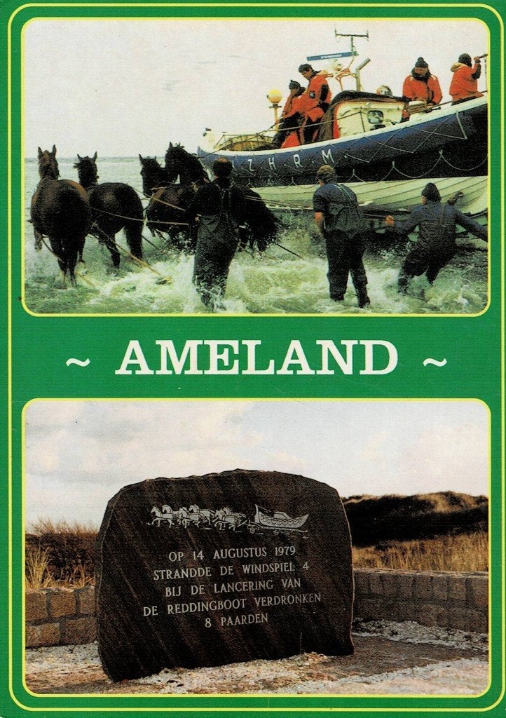 Ameland, Ophalen of Verzenden, 1960 tot 1980, Gelopen, Friesland