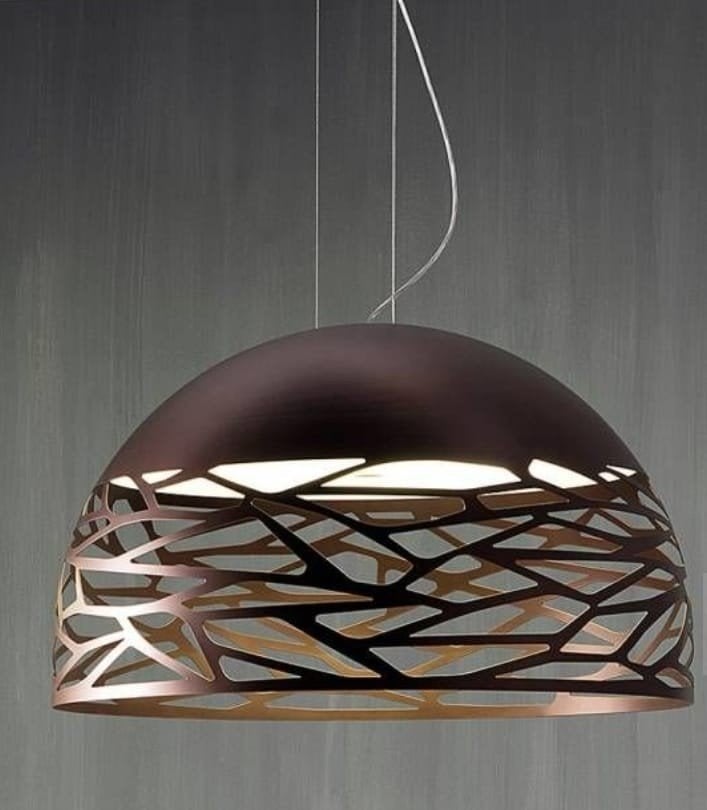 Moderne hanglamp Kelly, Nieuw, Metaal, Modern, Design, E27 (groot)