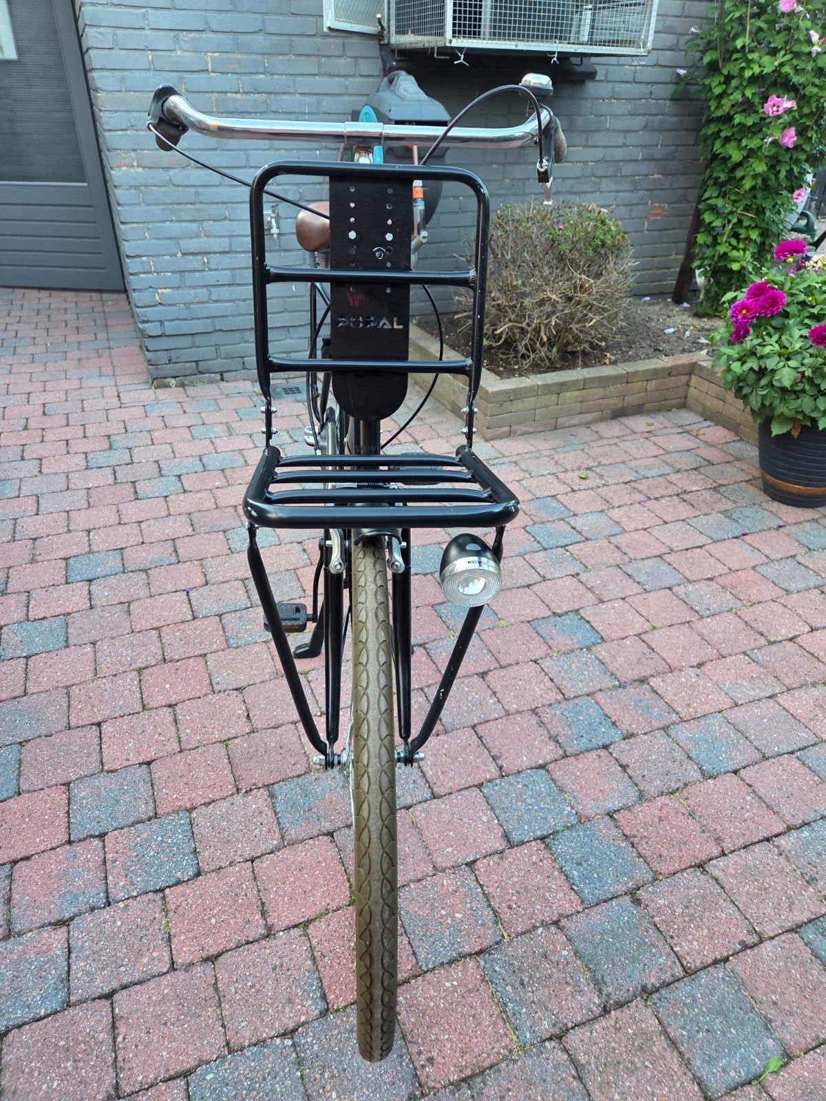 Popal Daily Dutch Basic Damesfiets - Zwart, Fietsen en Brommers, Fietsen | Dames | Damesfietsen, Terugtraprem, Gebruikt, Versnellingen