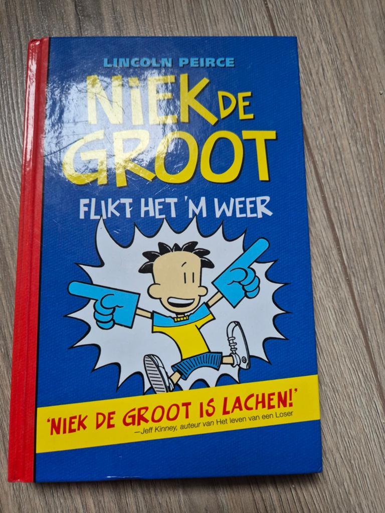 Niek de Groot flikt het 'm weer - Lincoln Peirce, Ophalen, Zo goed als nieuw, Lincoln Peirce, Fictie