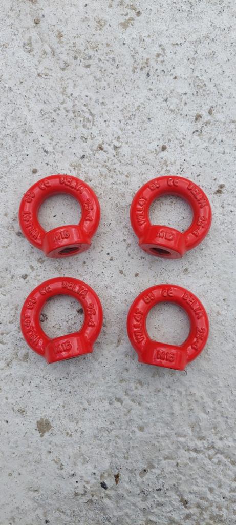 4x M16 hijsogen Delta - Nieuwstaat, Ophalen, Nieuw, Overige typen