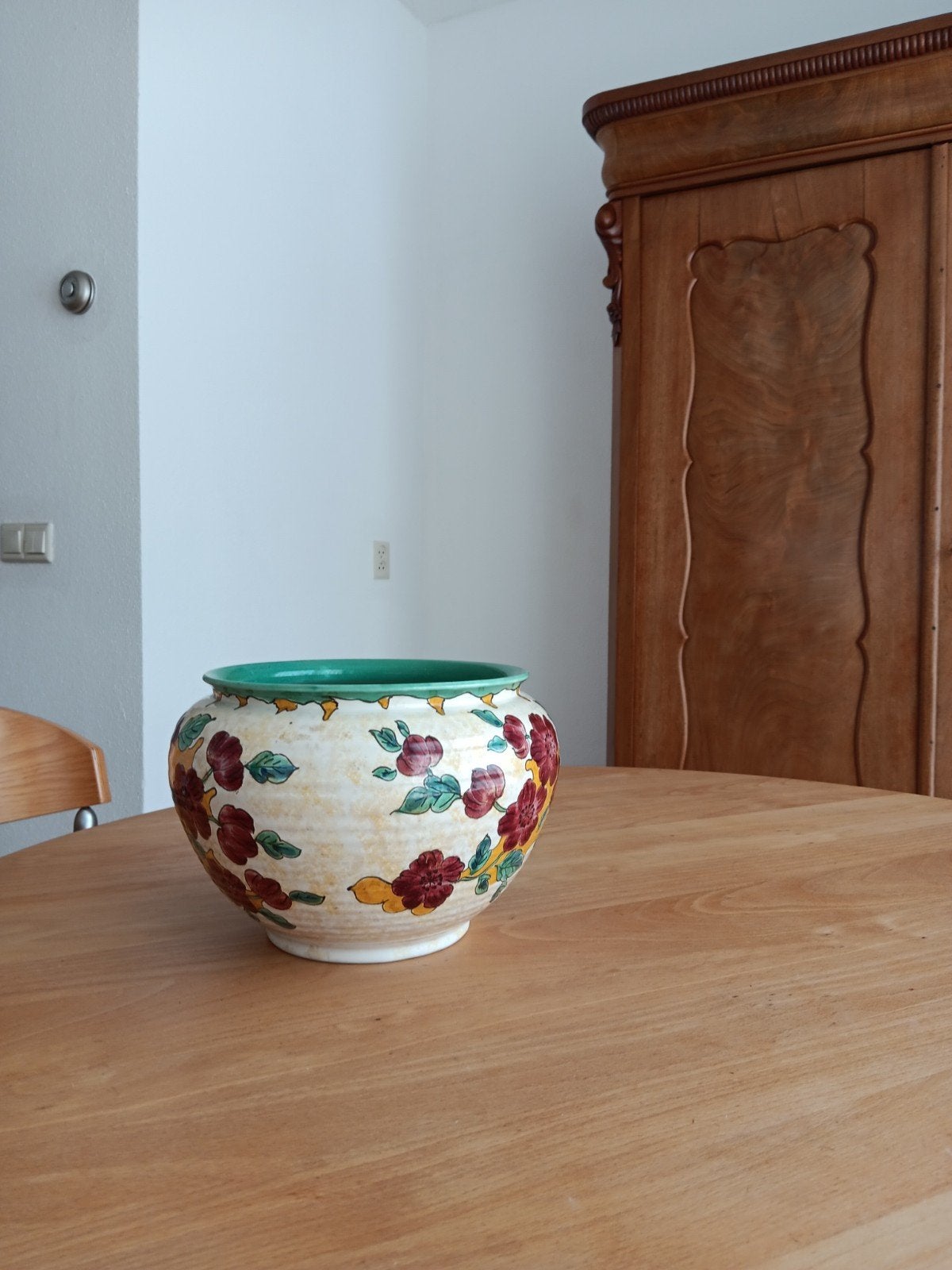 Handbeschilderd Plateel van Koningklijke Plateelbakkerij Zui, Ophalen