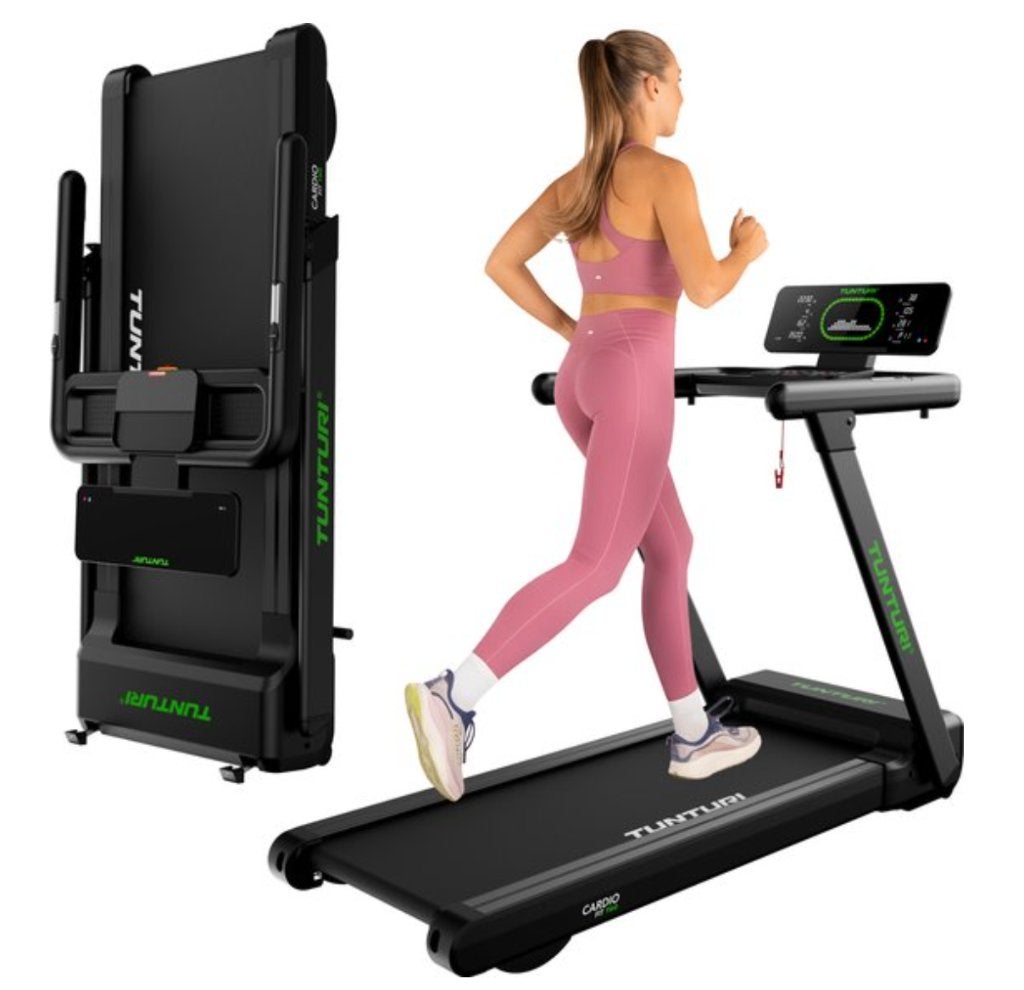 Tunturi Cardio Fit T60 Hardloopband -  44 programma's, Ophalen, Zo goed als nieuw, Loopband