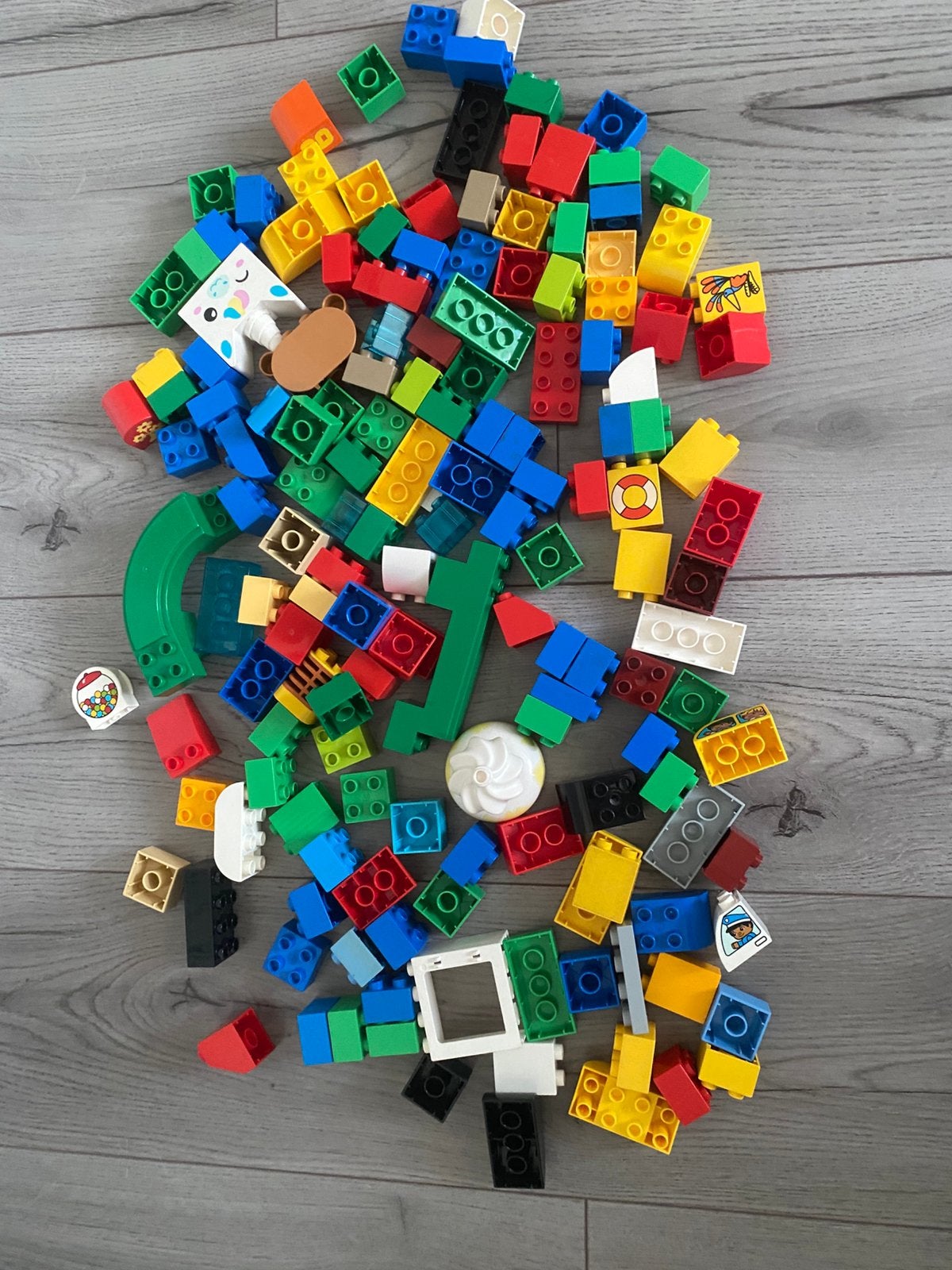 Zak met duplo, Ophalen of Verzenden, Gebruikt