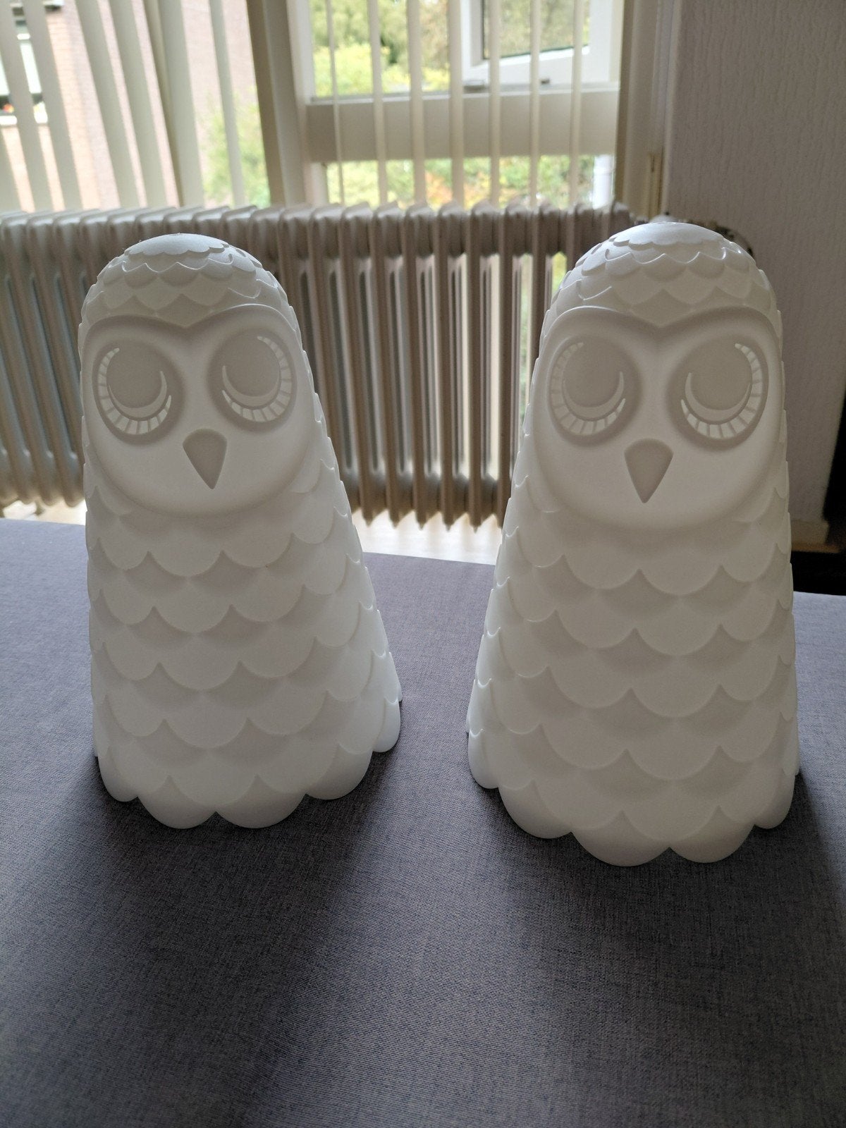 Uilenlampjes, Ikea, Ophalen of Verzenden, Zo goed als nieuw, Wit, Rechthoekig