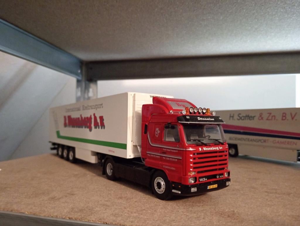 Scania 143 koeloplegger Wezenberg WSI, Wsi, Wsi, Nieuw, Ophalen of Verzenden