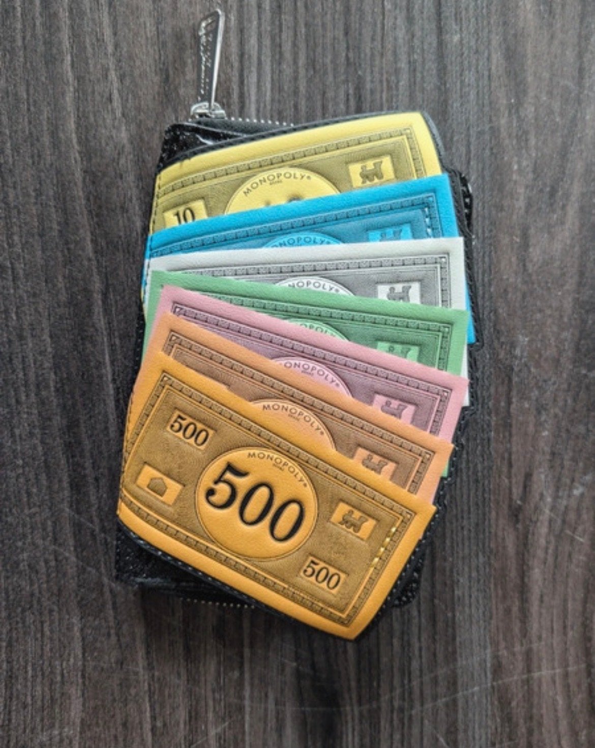 Nieuwe Loungefly Monopoly Winner Portemonnee, Ophalen of Verzenden, Nieuw, Zwart, Overige merken