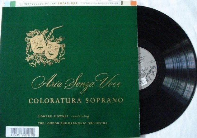 Coloratura soprano - Aria senza voce, Ophalen of Verzenden, Gebruikt, 12 inch, LP