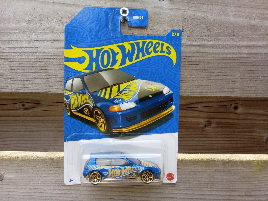 Honda Civic EG '92 Hotwheels, Hobby en Vrije tijd, Modelauto's | Overige schalen, Ophalen, Nieuw, Auto