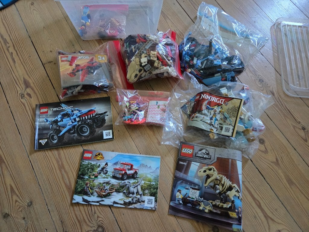 sets lego creator jurassic world technic ninjago, Compleet, Overige thema's, Lego, Ophalen of Verzenden