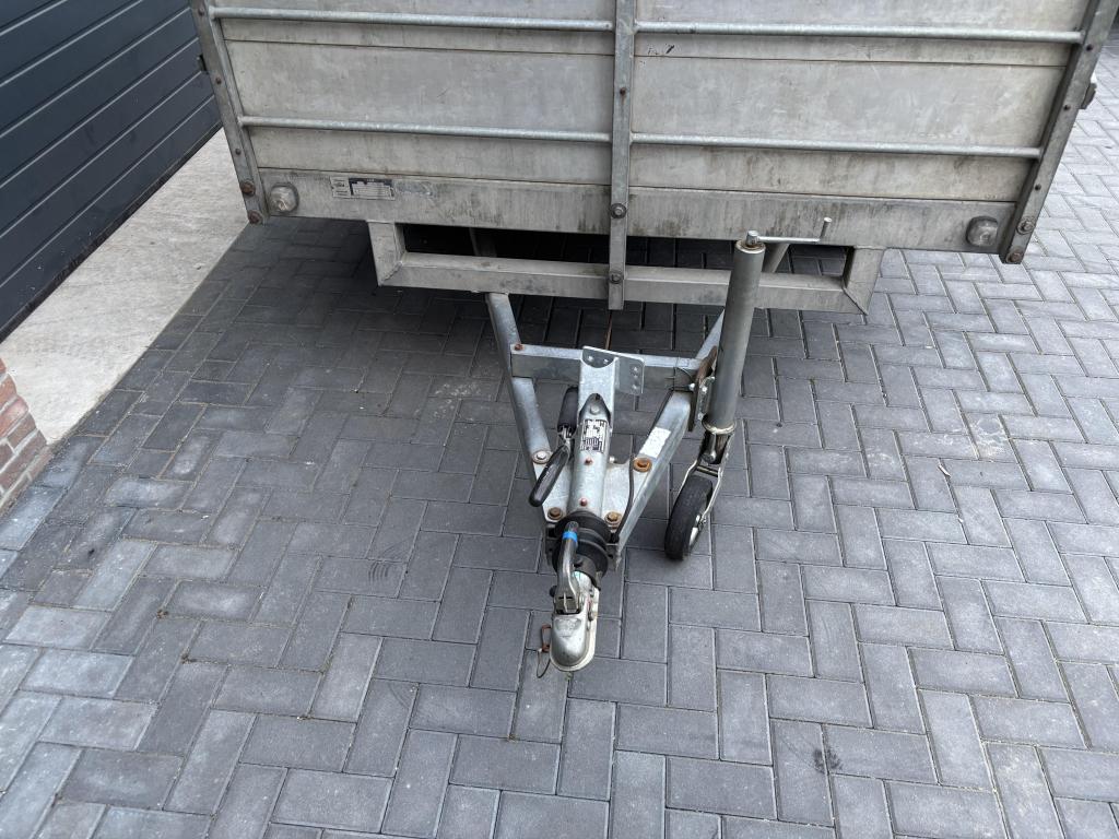 Plateauwagen aanhanger aanhangwagen tandemasser opknapper, Gebruikt