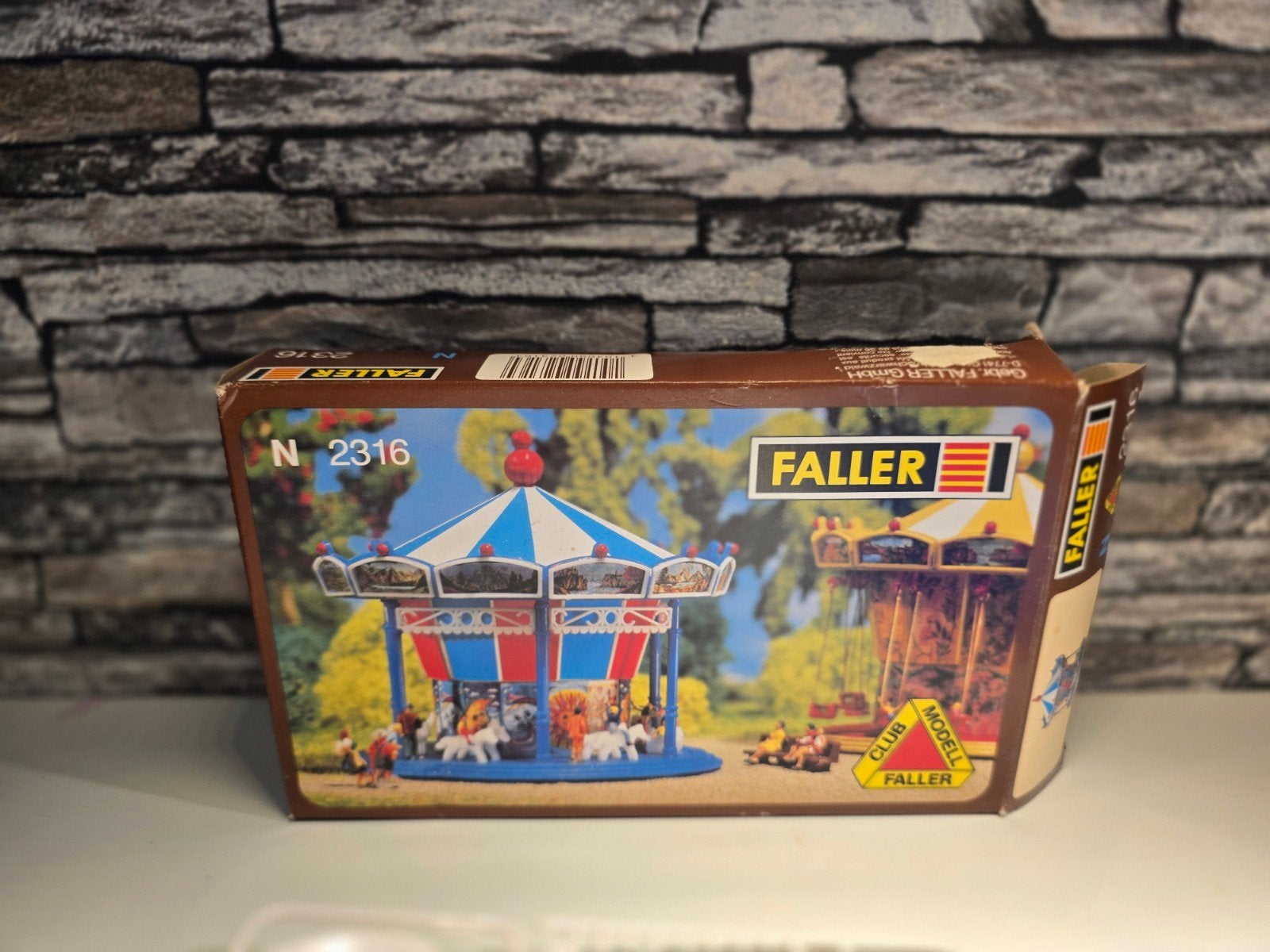 Kermis draaimolen faller N spoor modeltrein 1:160, Hobby en Vrije tijd, Ophalen of Verzenden, Nieuw, Brug, Tunnel of Gebouw, Overige merken