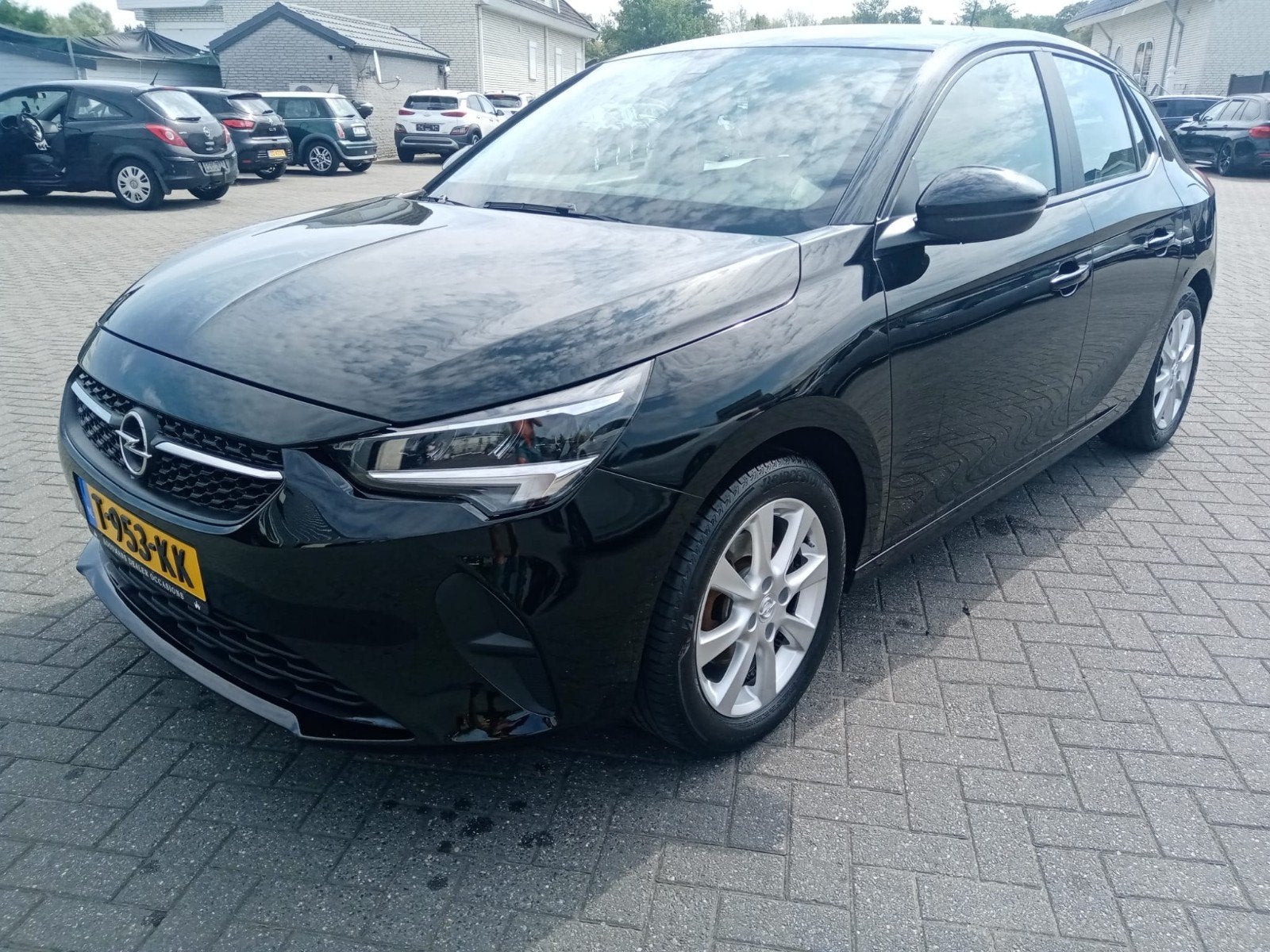 Opel Corsa 1.2 Turbo Start/stop 100pk Aut 2021 Zwart 78900KM, Auto's, 100 pk, 1200 kg, Particulier, USB