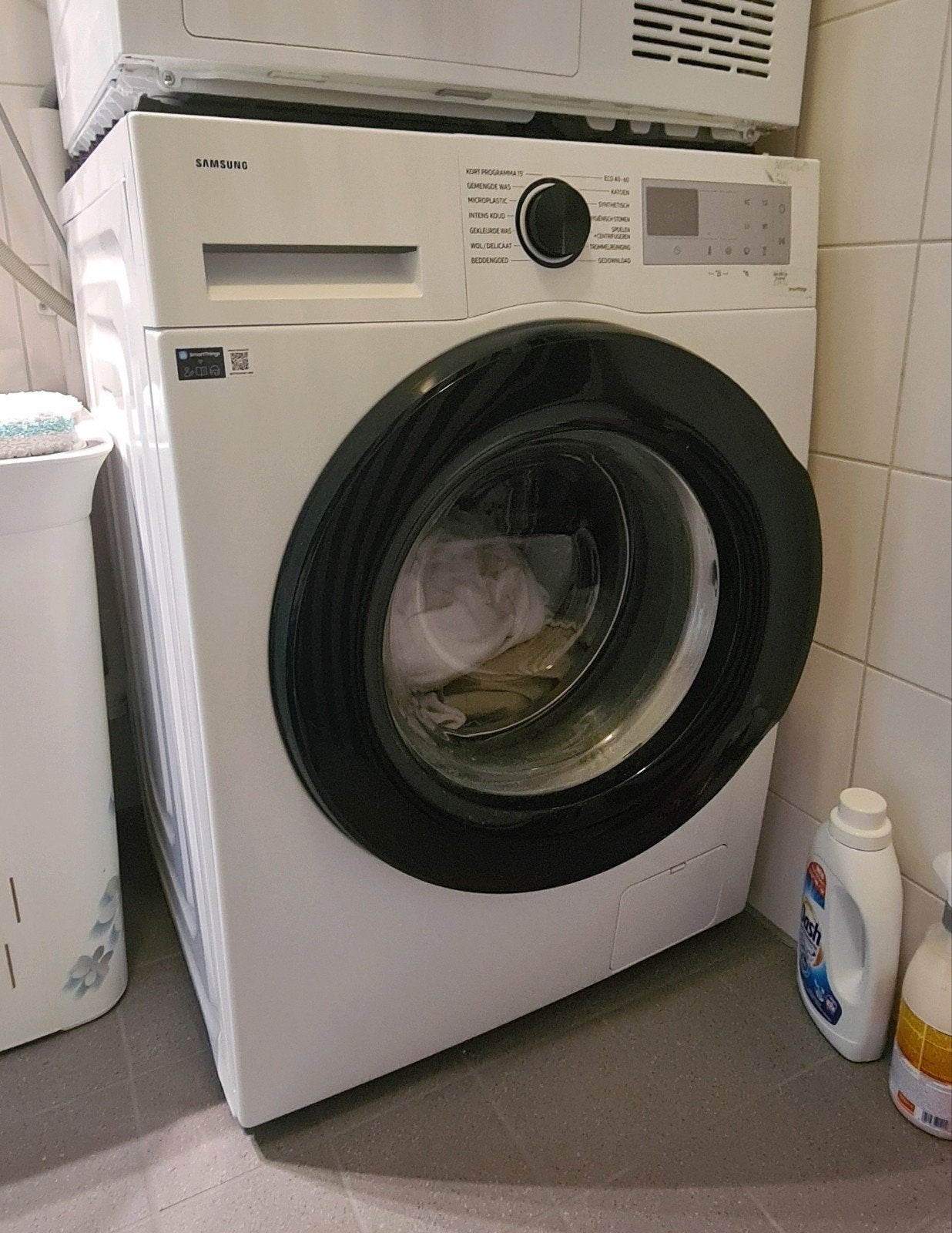 Samsung Wasmachine WW80CGC04AAHEN - Zo goed als nieuw, Ophalen, 1200 tot 1600 toeren, 8 tot 10 kg, Zo goed als nieuw