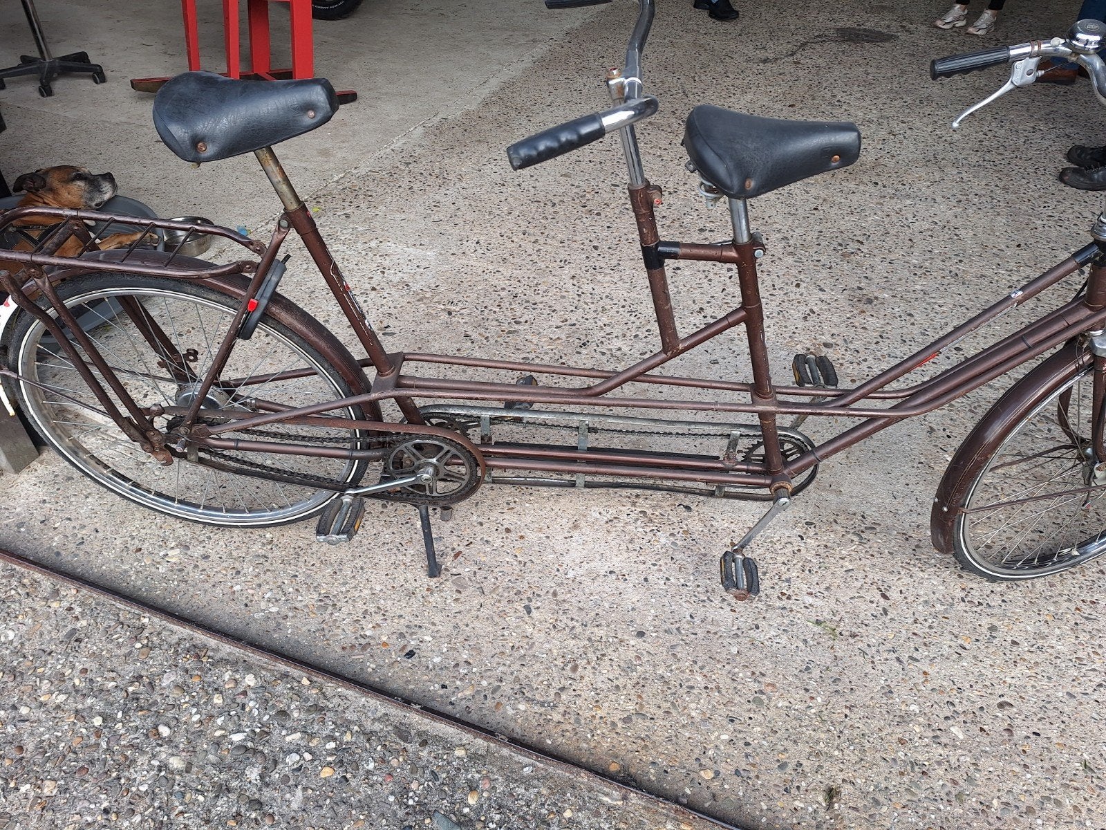 Vintage Tandemfiets - Perfect voor duo-avonturen, Gebruikt, Onbekend, 51 tot 55 cm, Ophalen