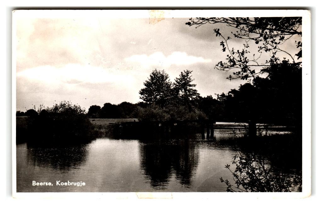 Beerze, Koebrugje, Verzenden, 1960 tot 1980, Gelopen, Overijssel