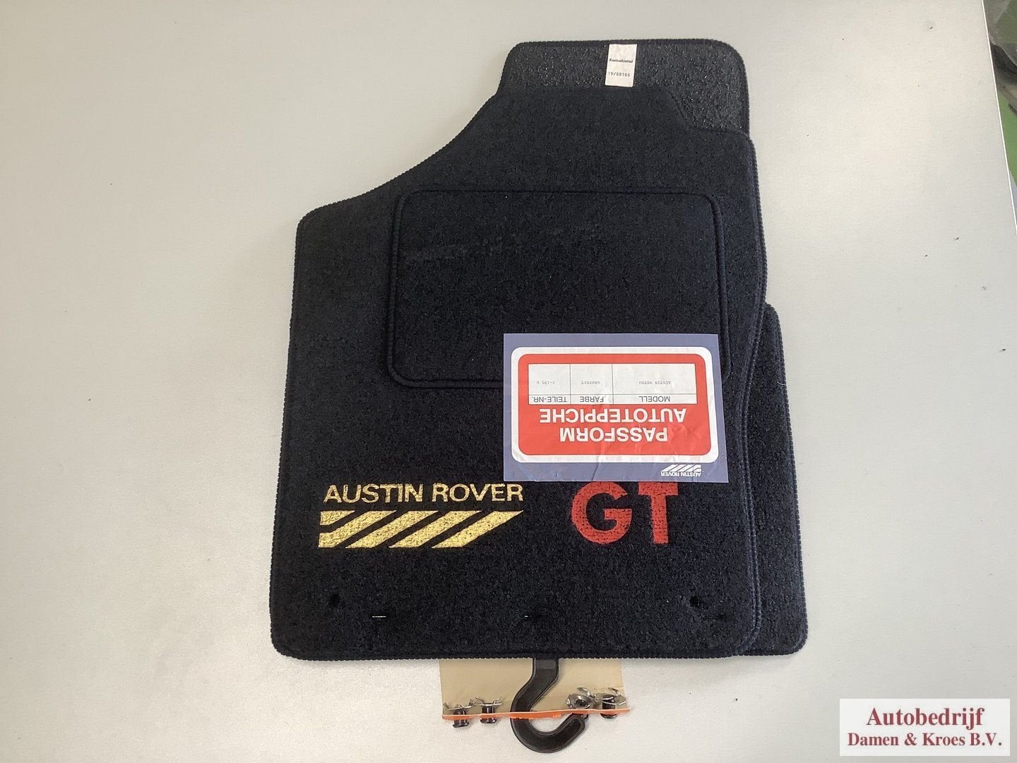 Mattenset complete set 4 stuks Austin metro GT zwart stof Z-, Auto-onderdelen, Austin, -, -, Nieuw