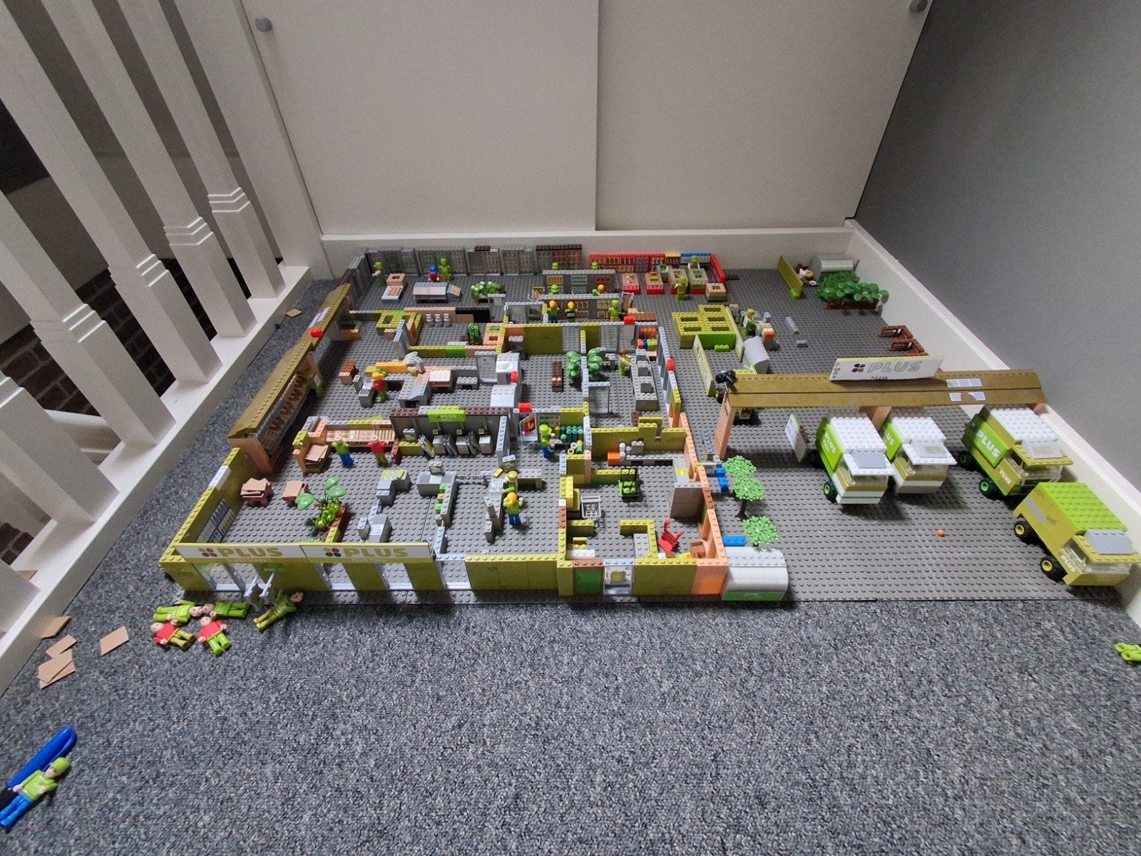 plus bricks lego supermarkt, Plus, Ophalen of Verzenden
