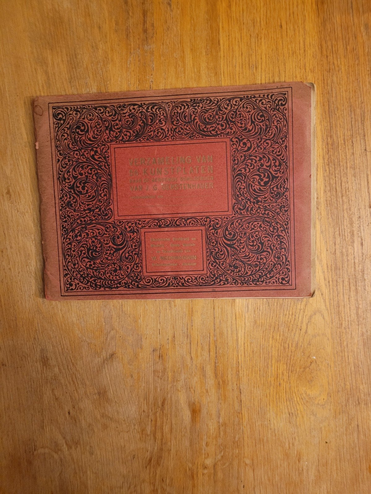Verzameling  56 kunstplaten Gerstenhauer, Nederkoorn(1916), Ophalen of Verzenden, Gelezen, Plaatjesalbum