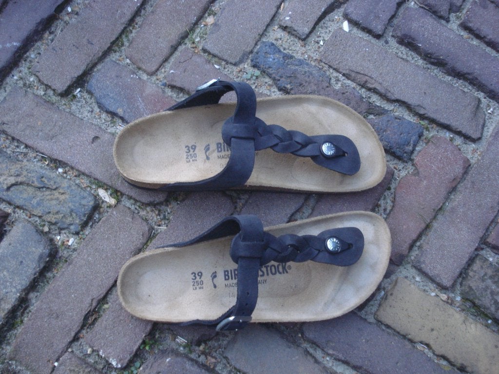 BIRKENSTOCK ZWART 39 NU GRATIS VERZENDING PER POST, Slippers, Verzenden, Zwart, Nieuw