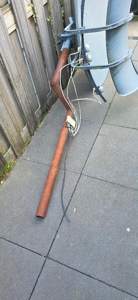 Satellietschotel gratis af te halen, Audio, Tv en Foto, Schotelantennes, Ophalen, Gebruikt, (Schotel)antenne, Overige merken