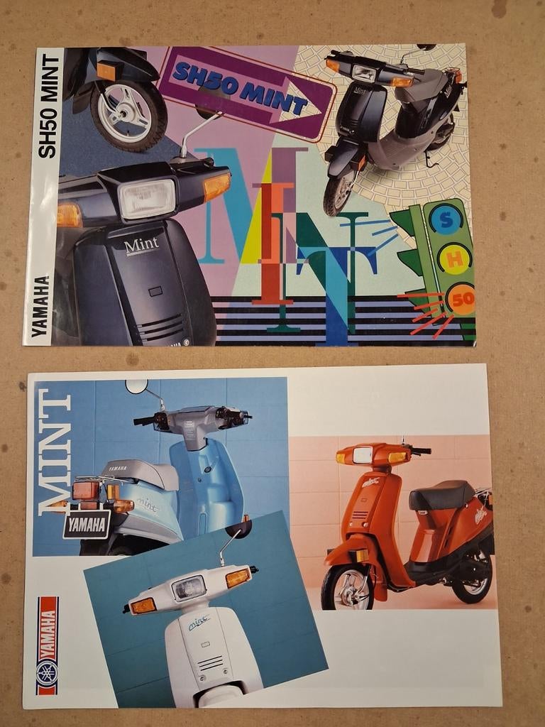 Folder yamaha mint, Ophalen of Verzenden